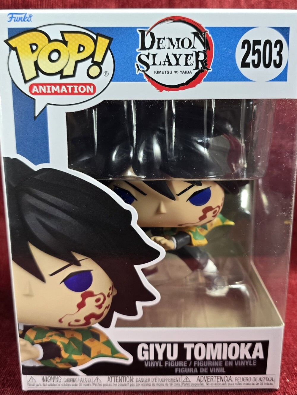 Funko Pop! Vinyl: Giyu Tomioka # 2503 (Nib) With Pop Protector - Picture 2 of 7